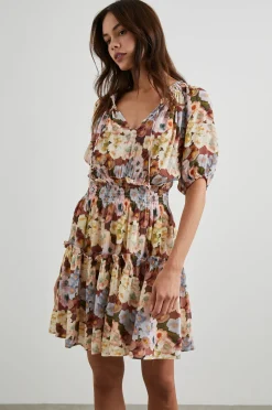 Fiorella Dress ~ Painted Floral