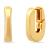 Flattened U Shaped Huggies ~ Gold