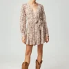 Flora Dress ~ Leopard Print