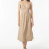 Floria Dress ~ Khaki