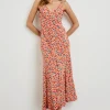 Florian Dress ~ Red Posy