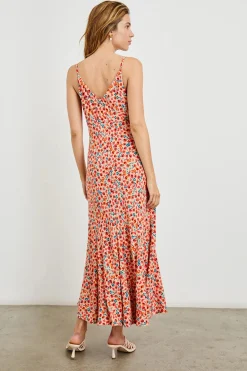 Florian Dress ~ Red Posy
