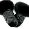 Fur Cuff Mittens ~ Black