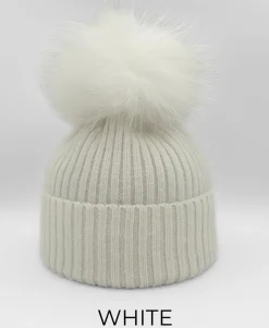 Genuine Wool Pom Pom Hats