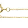 Gold Filled Gable Chain with Happy Face Charm