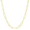 Gold Vermeil Link Chain Necklace