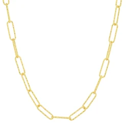 Gold Vermeil Link Chain Necklace