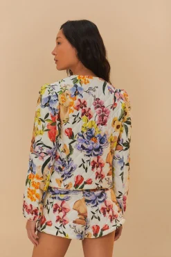 Greek Garden Off-White Jacket
