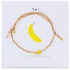 Handmade Iridescent Single Stone Braided Bracelet with Packaging ~ Yellow Mix