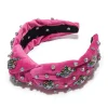 Harlequin Rainbow Knotted Twinkle Crystal Headband