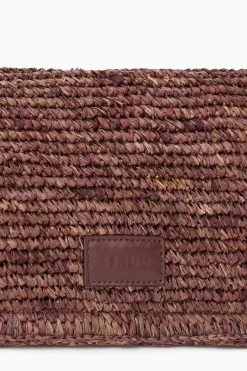 Harlow Bag ~ Mahogany Raffia