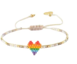 Heartsy Row Bracelet
