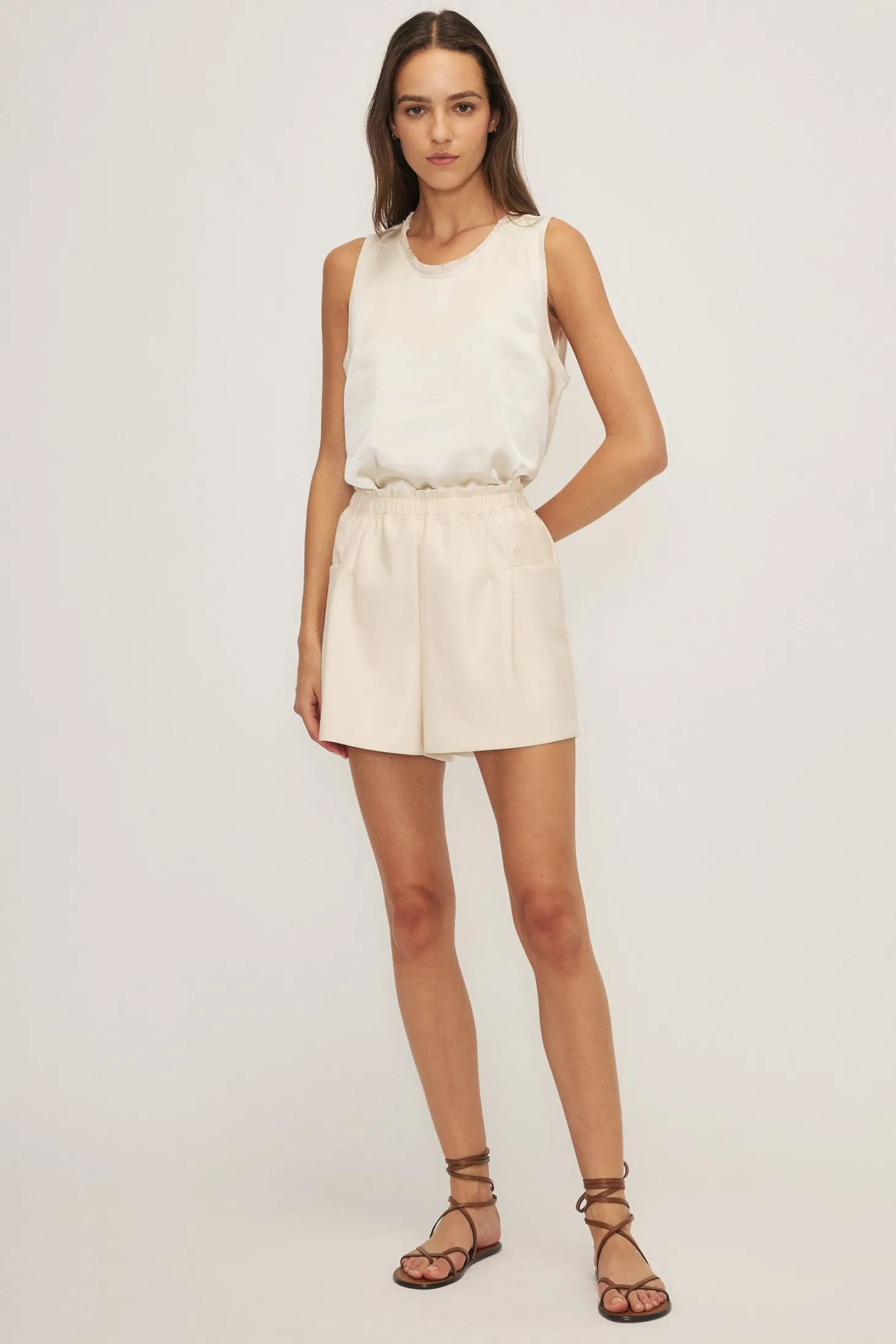 Hudson Short ~ Off White