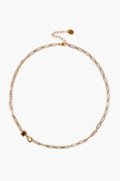 Hypersthene Odyssey Paperclip Necklace