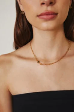 Hypersthene Odyssey Paperclip Necklace