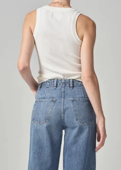 Isabel Rib Tank ~ Pashmina