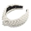 Ivory Woven Pearl Headband