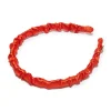 Jesse Silk Headband ~ Lipstick Red