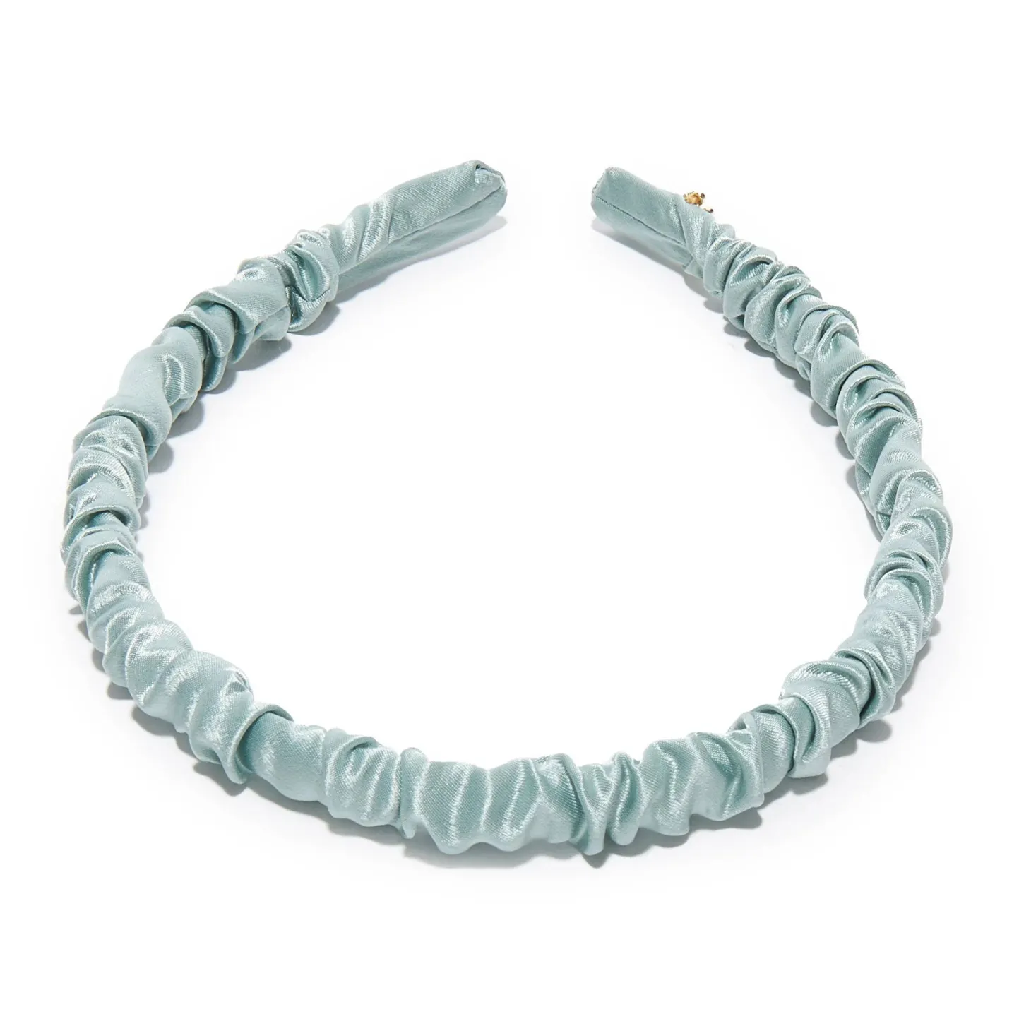 Jessie Silk Headband ~ French Blue