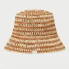 Jocelyn Bucket Hat ~ Brown/Natural