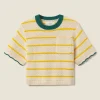 Jules Sweater ~ Yellow Stripe