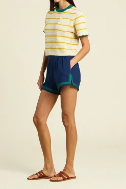 Jules Sweater ~ Yellow Stripe