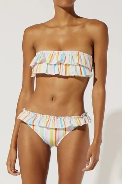 Kaia Bottom ~ Watercolor Stripe