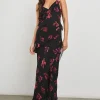 Kariselle Dress ~Dark Azalea