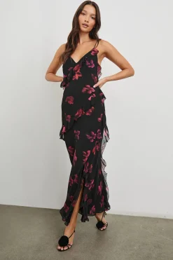 Kariselle Dress ~Dark Azalea