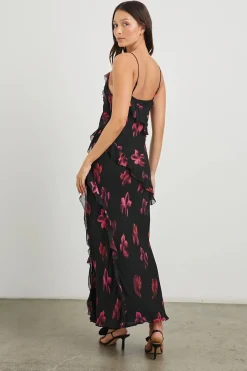 Kariselle Dress ~Dark Azalea