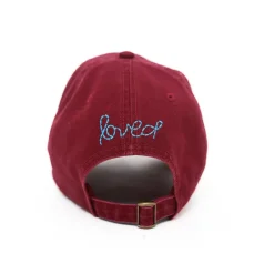 Kerri's Heart Hat ~ Burgundy