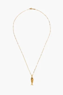 Koi Necklace ~ Garnet