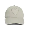 KR Imperfect Heart Hat ~ Stone Grey