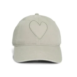 KR Imperfect Heart Hat ~ Stone Grey