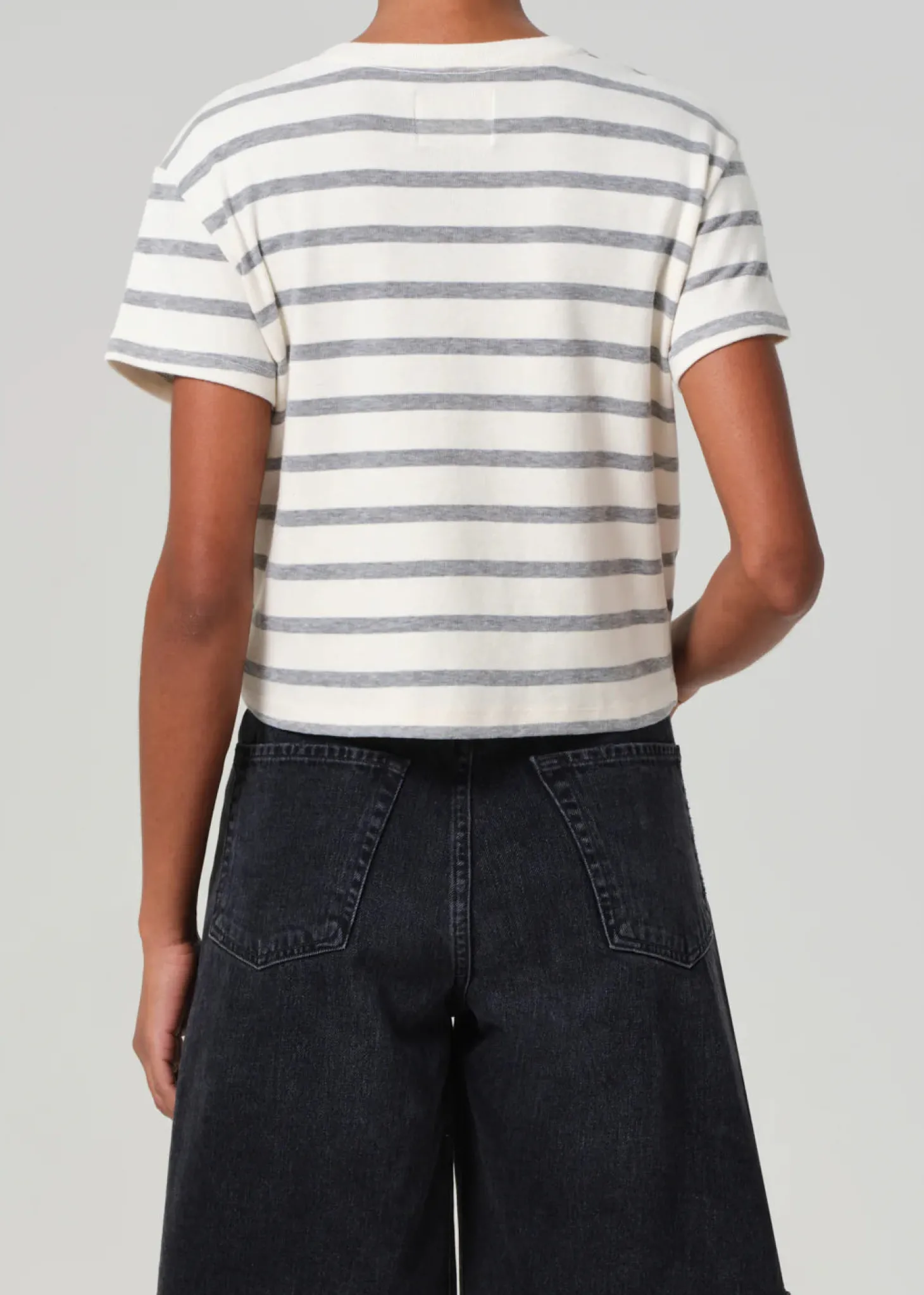 Kyle Tee ~ Campanula Stripe