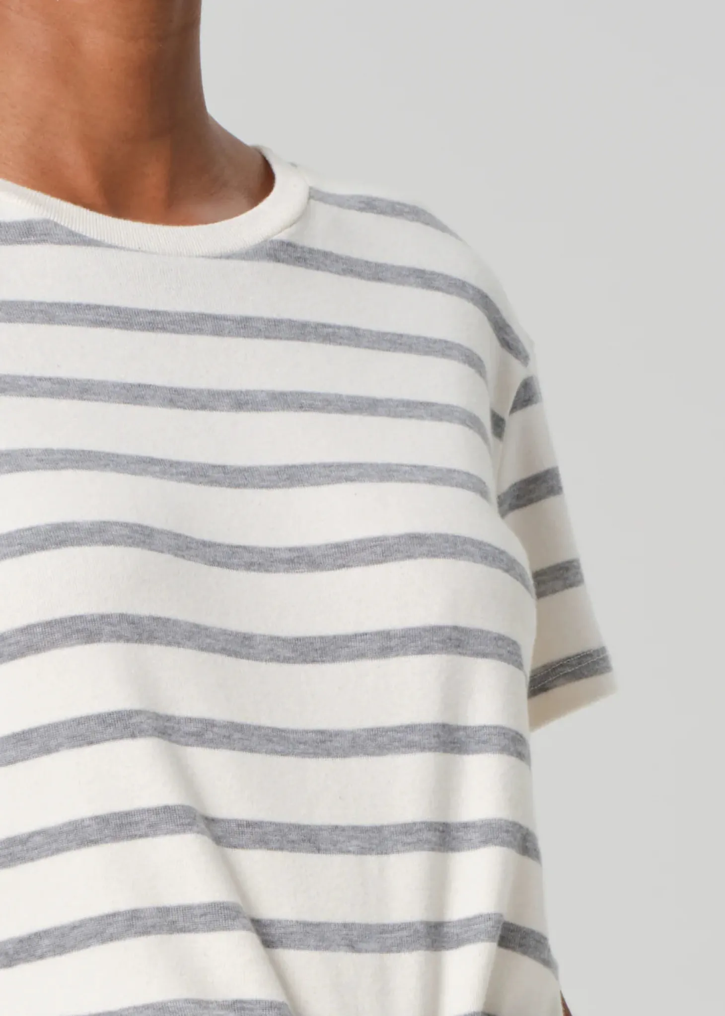 Kyle Tee ~ Campanula Stripe