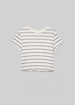 Kyle Tee ~ Campanula Stripe