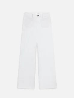 Le Slim Palazzo Modernist Pocket ~ White
