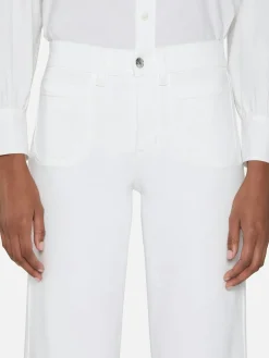 Le Slim Palazzo Modernist Pocket ~ White