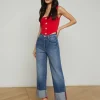 Leighton Cuffed Stovepipe Jean