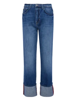Leighton Cuffed Stovepipe Jean