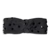 Lele Sadoughi Black Crystal Embellished Knotted Ear Warmer