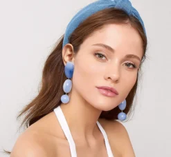 LELE SADOUGHI ~ Denim Knotted Headband