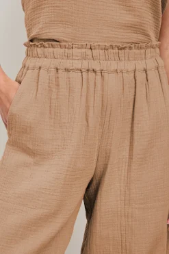 Lenon Crop Pant ~ Taupe