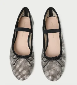 Leonie Crystal Ballet Flat