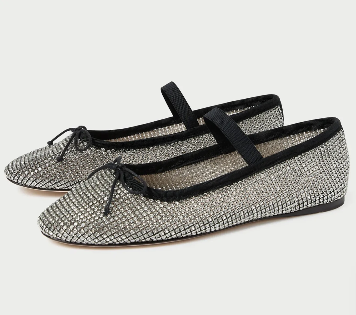 Leonie Crystal Ballet Flat