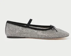 Leonie Crystal Ballet Flat