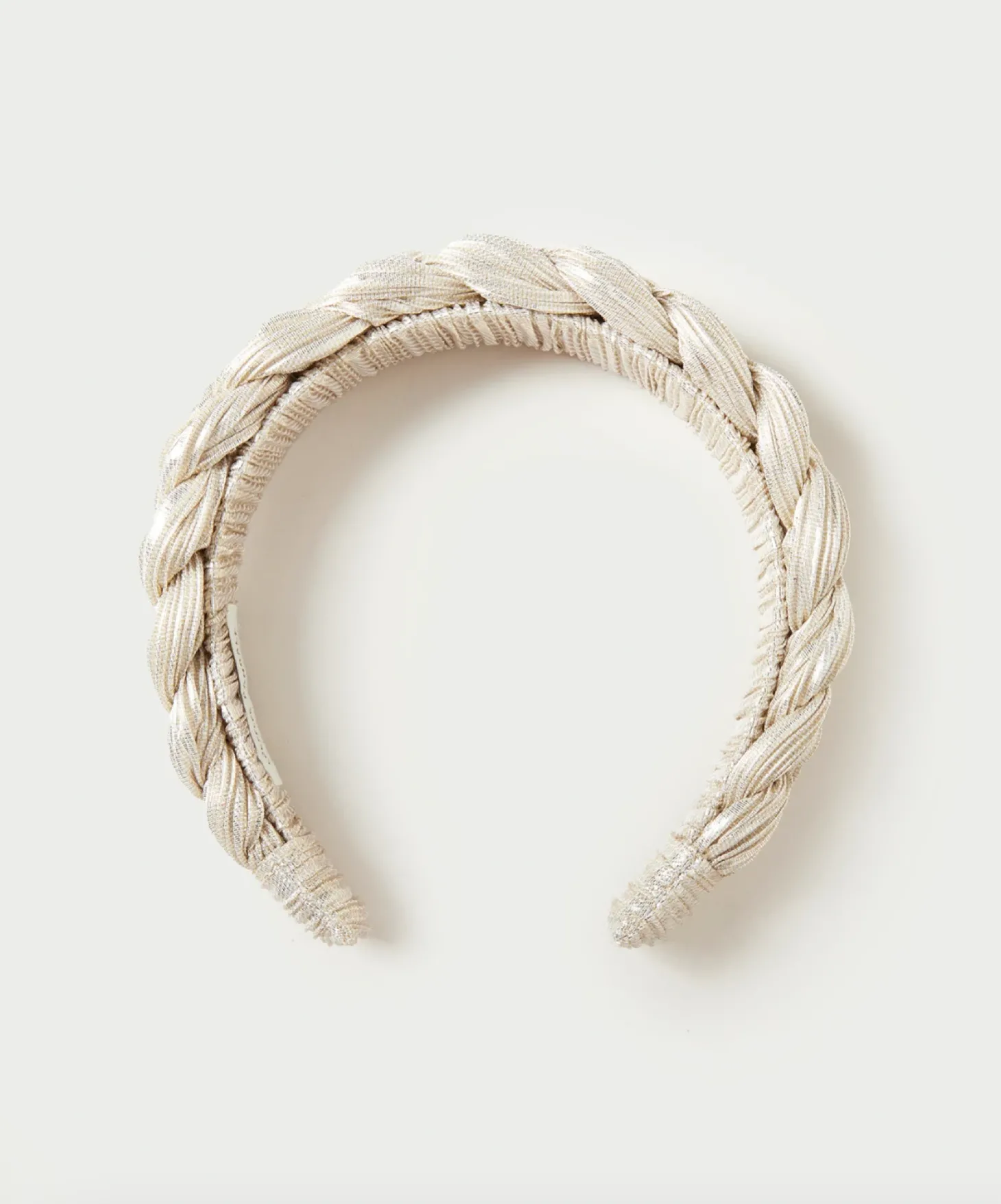 Lilac Platinum Braided Headband