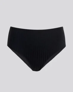 Lilo Ribbed Bikini Bottom ~ Blackout