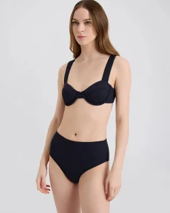 Lilo Ribbed Bikini Bottom ~ Blackout